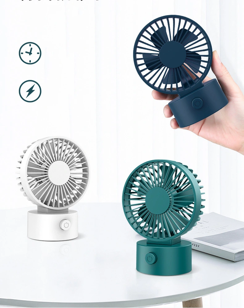 Mini Silent Hand Fan Desktop Fan USB Fan