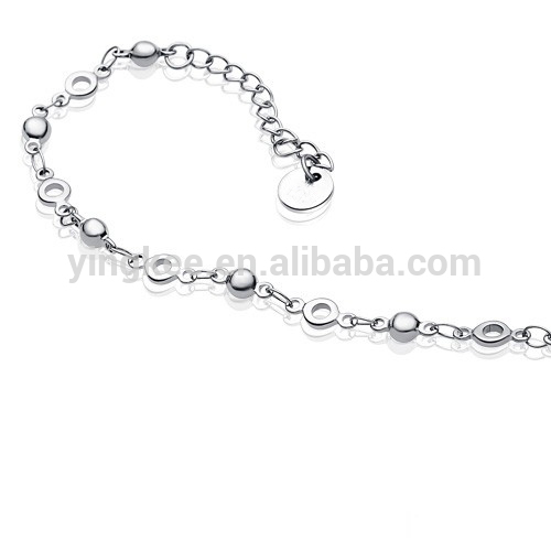 Wholesale price 316 stainless steel diamond bracelet