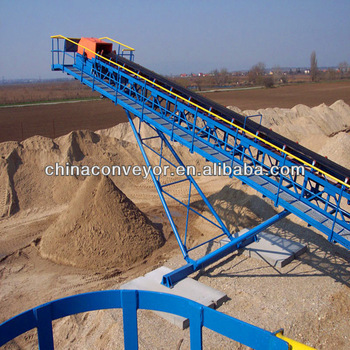 Crusher belt conveyor