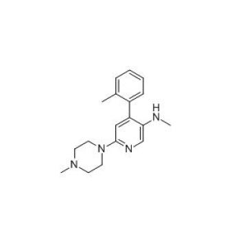 N-Methyl-6-(4-Methylpiperazin-1-yl)-4-(O-tolyl)pyridin-3-Amine CAS 290297-25-5