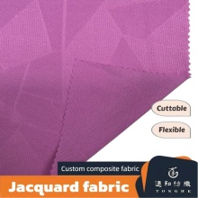 Irregular Knitted Jacquard Fabric for Fashion