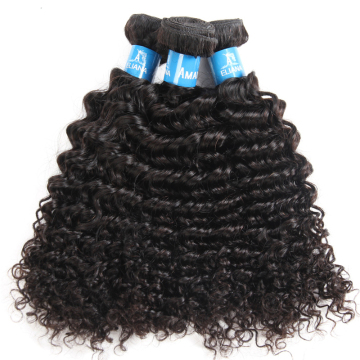 Brazilian remy human hair kinky curly weave