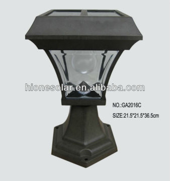Outdoor Garden Solar Post Deck Cap Square Fence Light