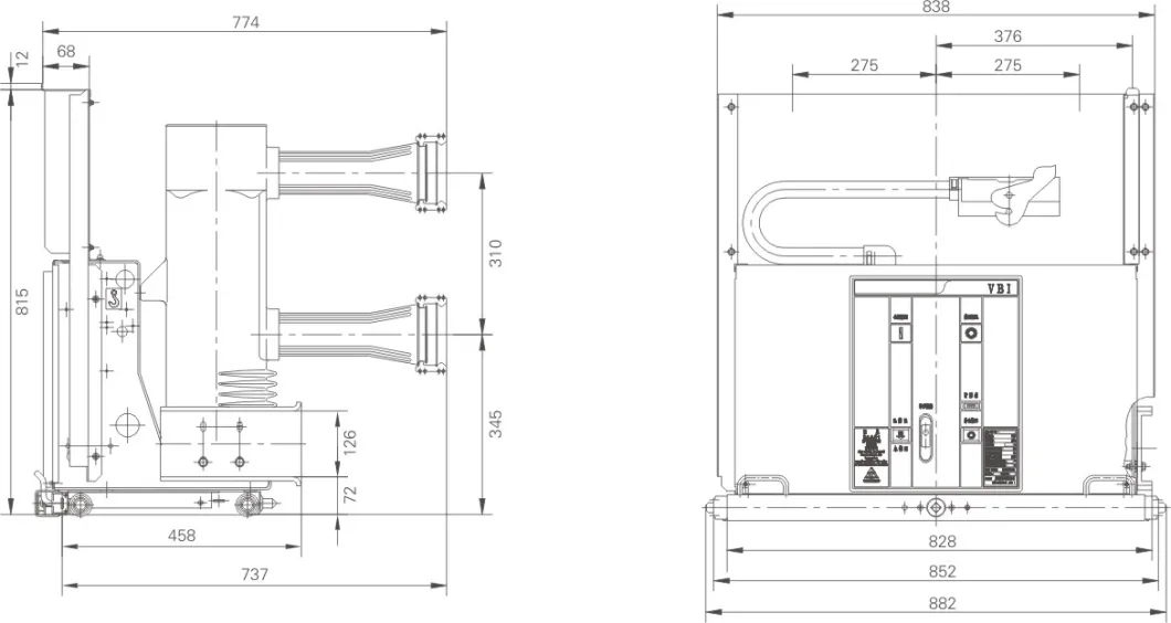 Vbi Series Indoor Vacuum Circuit Breaker