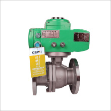 High Safety Electric O-shaped Ball Valve