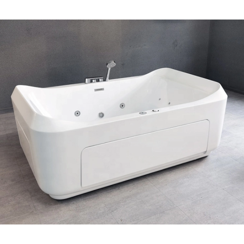 Oval Shaped Bath Acrylic Whirlpool Freestanding Massage Hot Bathtubs