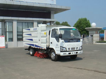 4CBM Isuzu 2T Road Sweeper Truck Euro 4