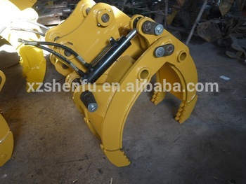 excavator hydraulic grapple/ rotating grapple