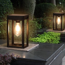 European Design Outdoor Waterproof Fence Pillar Lights