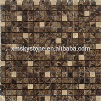 SKY-M010 Mordern Gold Star Shiny Mosaic Tile