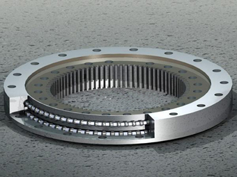 Double-Row Ball Slewing Bearing - Internal Gear