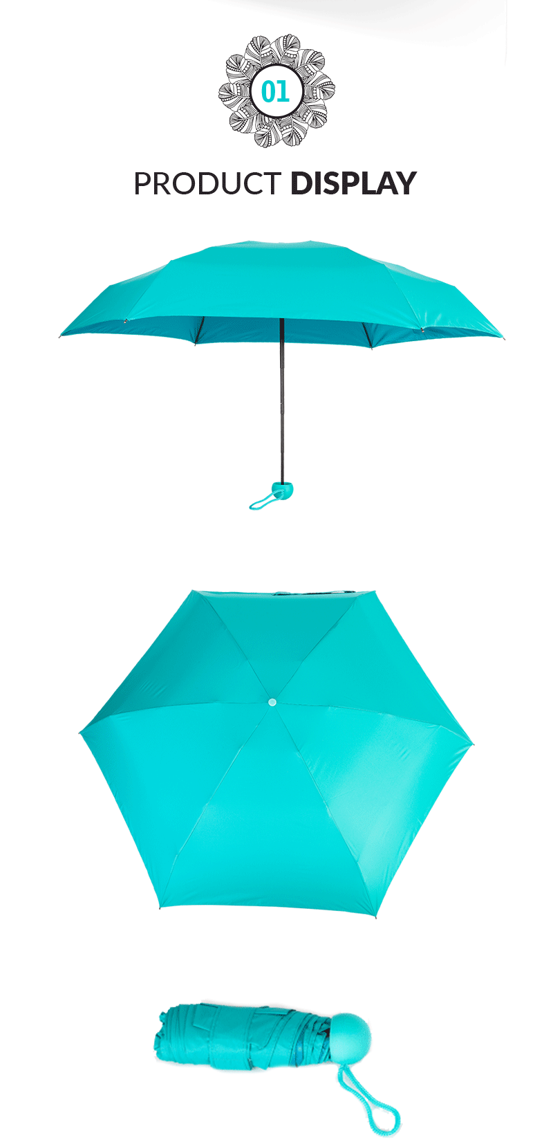 parapluie pliant personnaliser folding umbrella customize
