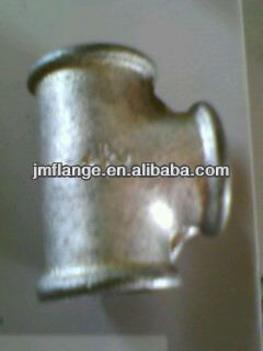 stainless steel reducing tee threaded