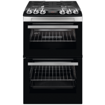 Zanussi Gas Double Oven Freesting Cooker