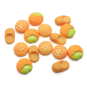 Różne żywiczne Cabochons 3D Cake Cream Biscuits for Nail Art Diy Slime Accessory