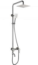 stainless steel three function bath faucets