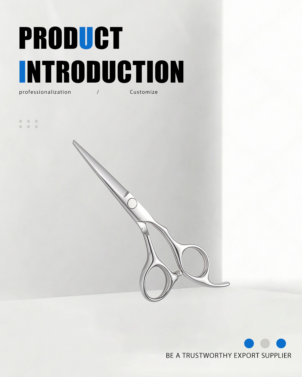 قیچی تخت با مواد معمولی (DSC6355) Flat Scissors with Ordinary Material (DSC6355)