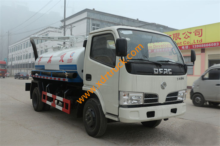 fecal suction truck