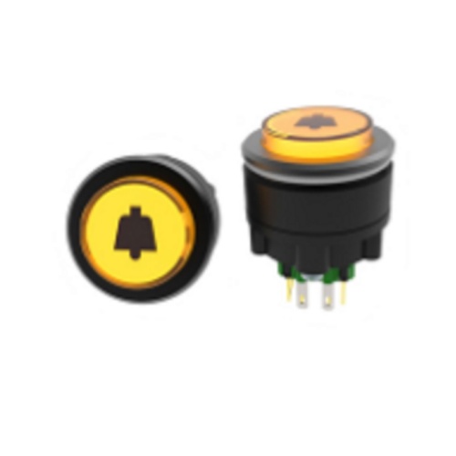 IP67 30mm Metal Pushbutton Switch