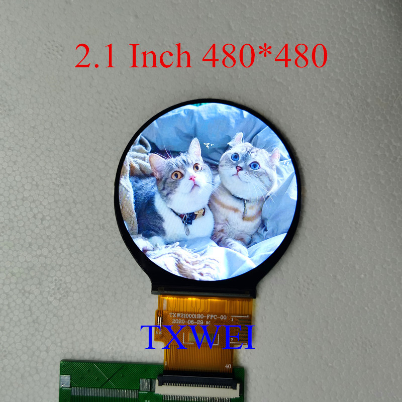 2.1 inch 480*480 Circular Display