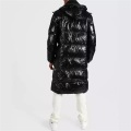 Black Long Men's Down Jacket Fashion