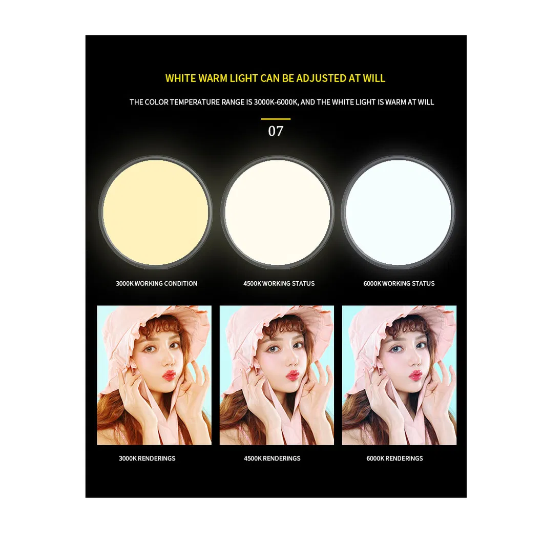 14-Inch LED Panel Light for Professional Live Streaming