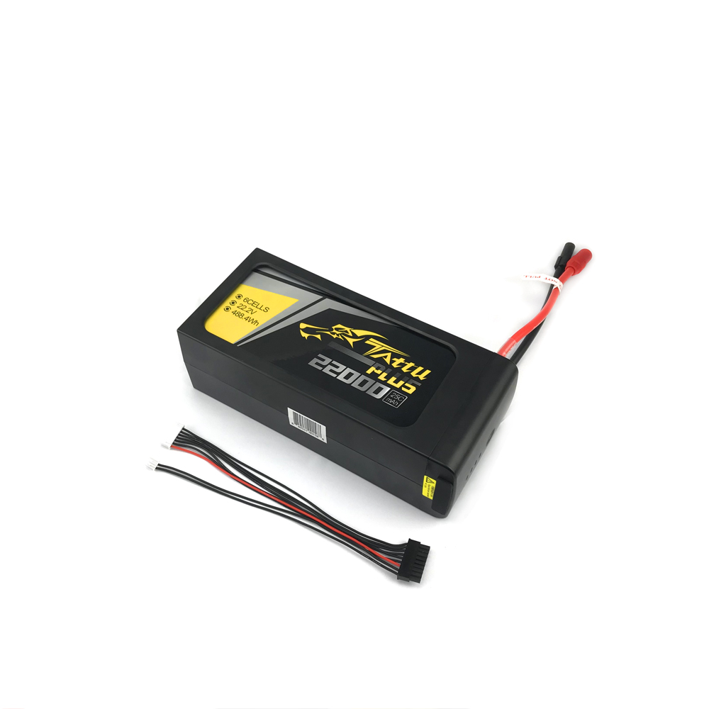 6s 22000mAh 25c စမတ် lipo ဘက်ထရီ