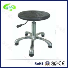 Black Clean Room Adjustable Vinyl ESD Stool