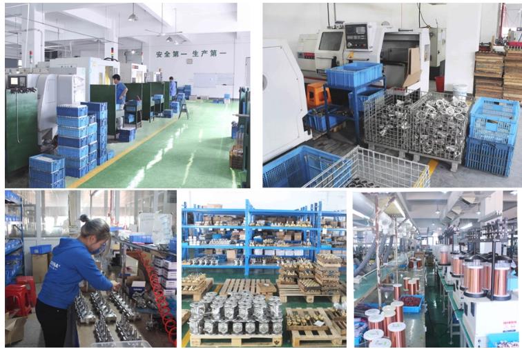 Production display of DC12V Injection Rail Electromagnetic Coils