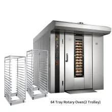 64 Trays China Industrial Full Set Bread/Cake/Ovens Bakery Baking Equipment Oven with CE Approval (All you need for your bakery)
