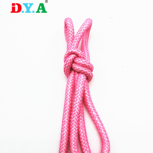 Custom designer round drawstring rope for hoodie shoes