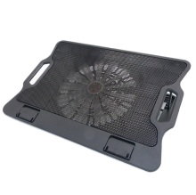Ultra-slim Electric Laptop Cooling Pad With Two LED Fans adjustable laptop stand