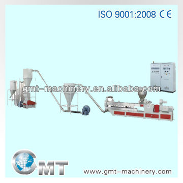 Wood plastic compound machine