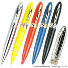 Custom Pen Shape USB Flash Drives, Metal USB Drives