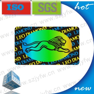 Waterproof 3D Holographic Sticker Label