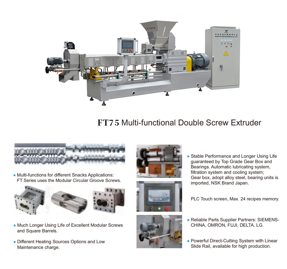 Ft75 Double Screw Extruder