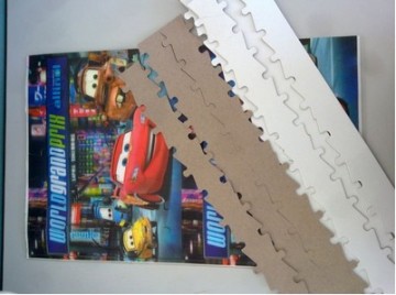 Grey Paperboard for Puzzle