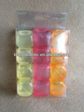 Resuable ice cubes plastic 12pcs #TG22008B-12