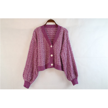 Cardigan tricoté de haute qualité