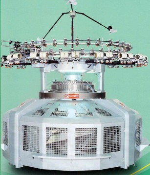 Open Width Double Rib Circular Knitting Machine