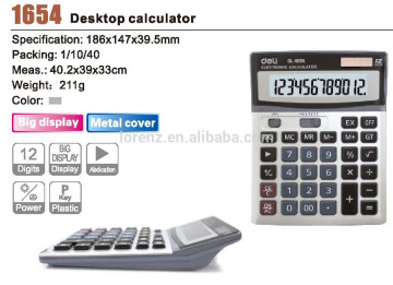 hot selling kawaii stationery office new style deli desktop calculator