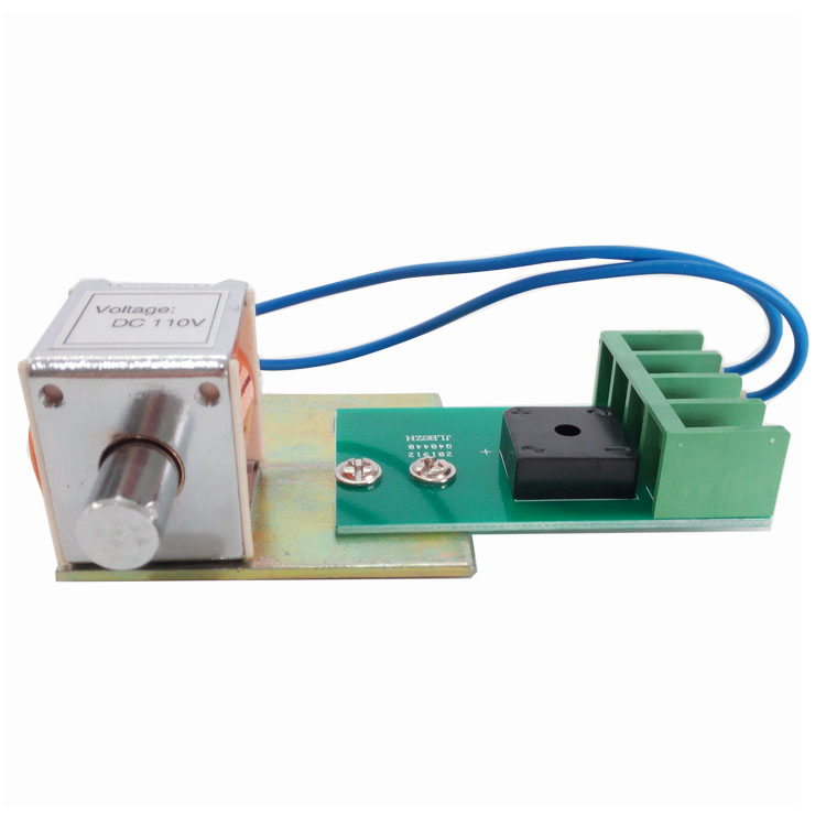 LYD102 Earthing switch operation mechanism interlock device straight latching electromagnet solenoid coil