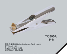 Netherlands type earth clamp TC500A