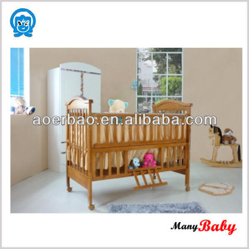 Safety Green Bamboo Baby Bed