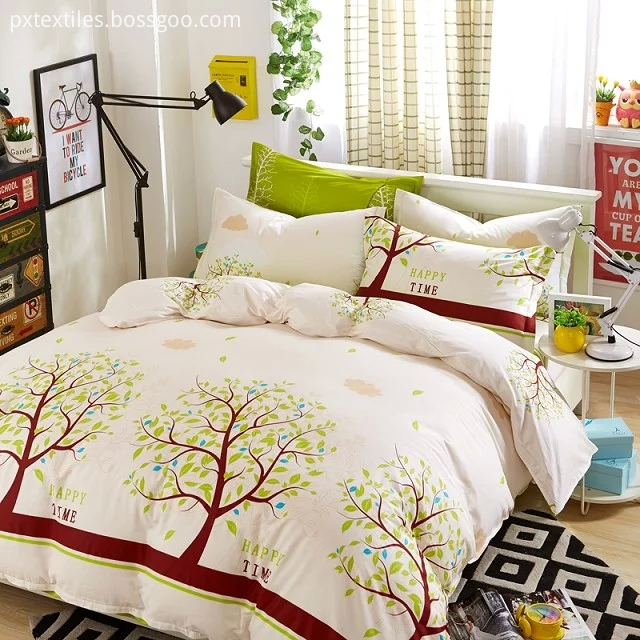  Cotton Pigment Bed Sheet Set