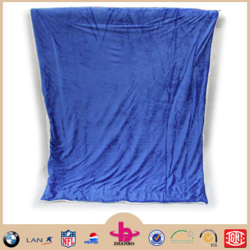 GREEN Sherpa Reversible PLUSH 50x60 NORTHPOINT Throw Blanket