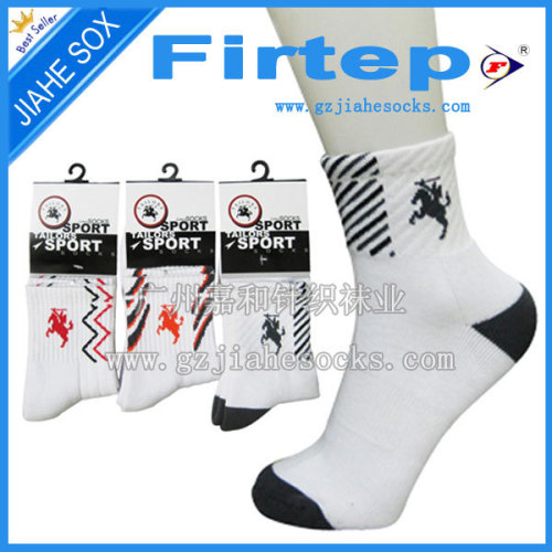 men's /women sport socks with terry bottom inside