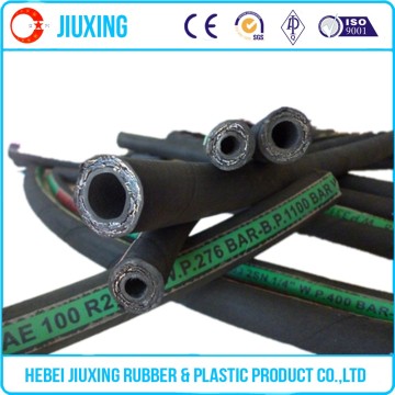 China supplier hydraulic double Wire Braid Hose SAE100R2AT (Manufacturer)