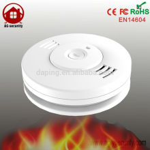 Wireless Monitored Smoke Detectors Optical motion Sensor for home safe