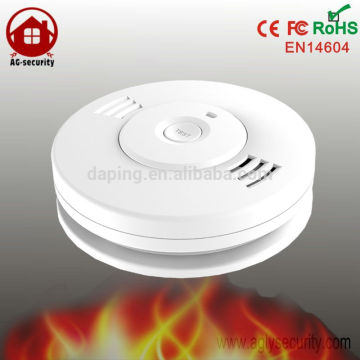 Wireless Monitored Smoke Detectors Optical motion Sensor for home safe